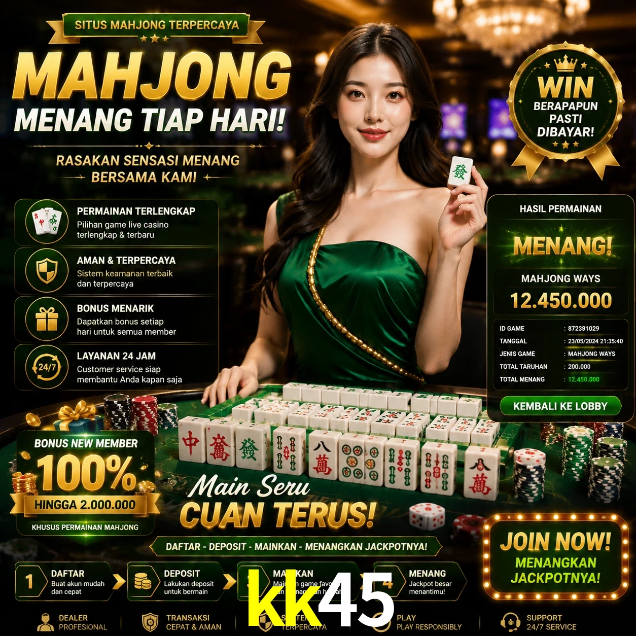 Cashback VIP kk45 - reembolso semanal